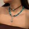 Boho Necklaces for Women Western Necklace Layer Western Cowgirl Hat