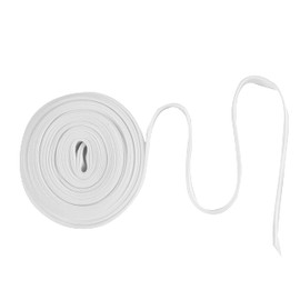 Cxapnstou Women's Wedding Dress Zipper Replacement Adjustable Loops Fit Satin Corset Back Kit Lace up for Formal Prom Dress,White,16 Inches