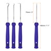 HARFINGTON 4 Pieces Pick and Hook Set 180mm Zinc Alloy