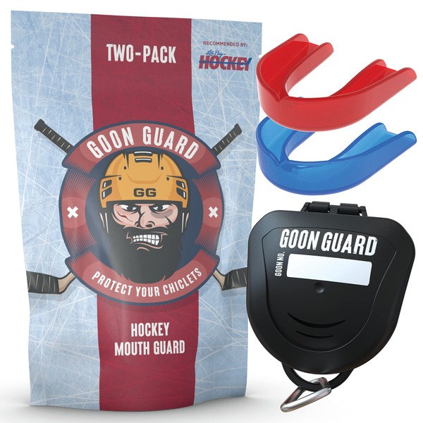 Goon Guard - Protector bucal de hockey sin tirantes -