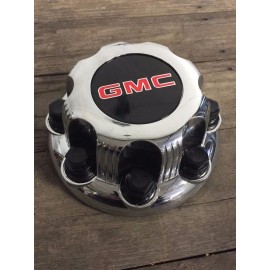 REPLACEMENT (1) ONE piece 03-15 GMC Savana-Sierra-Yukon XL 8 Lugs Center Cap CHROME 15006332