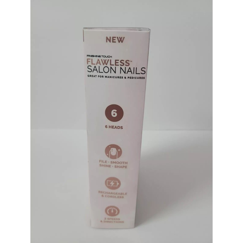 Finishing Touch FLAWLESS SALON NAILS Pedicure Manicure Tool / Home