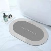Tapete De Baño Ultra Suave Antideslizante Absorbente, 2 Unid