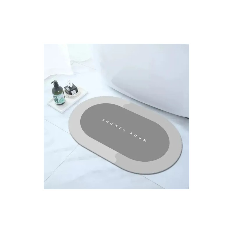 Tapete De Baño Ultra Suave Antideslizante Absorbente, 2 Unid