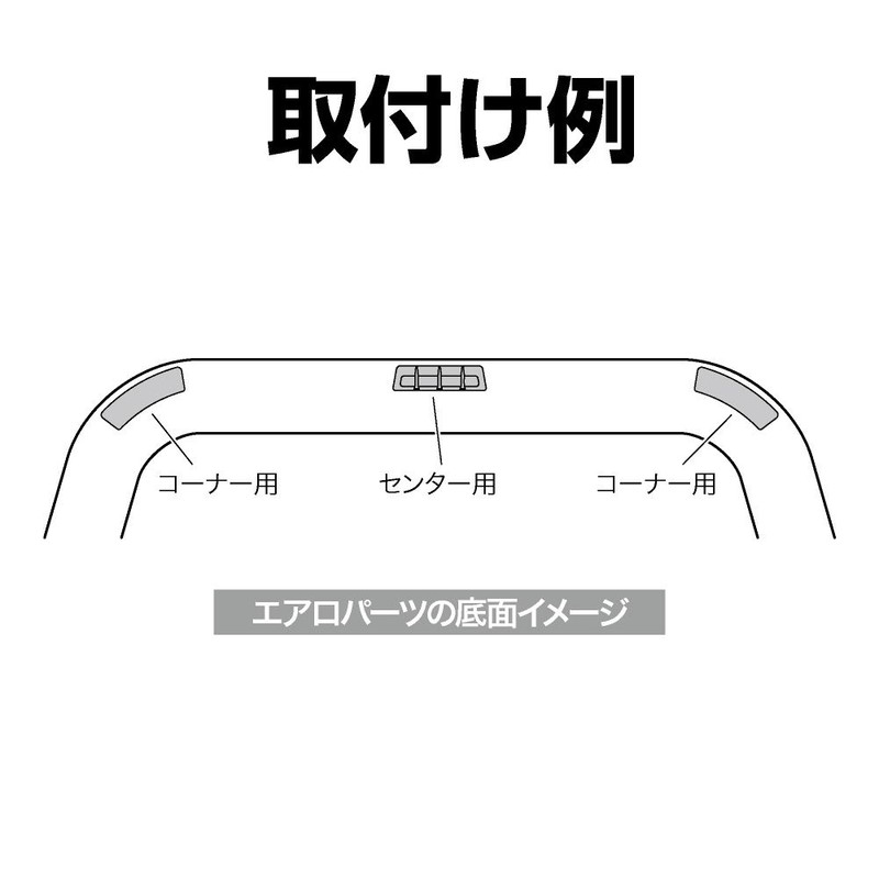 Seikou Sangyo (EXEA) EW-140 Car External Goods Protector (EXEA) Aero