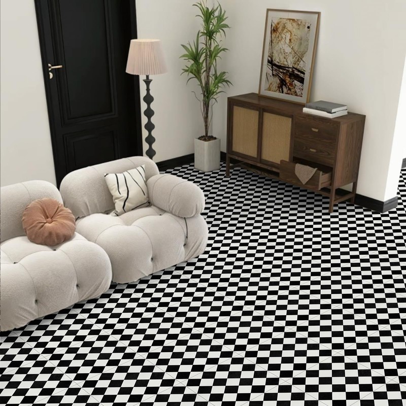 Elffloor Peel and Stick Floor Tile: 10pc 11.8 * 11.8in