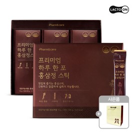 Seoul Pharmacist Credit Union Premium One Pack per Day Red Ginseng Extract Stick 30 Packets 1 Set / 서울약사신협 프리미엄 하루 한 포 홍삼정스틱 30포 1세트