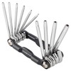 CARBYNE Folding Tamper Star Wrench Set - 10 Piece, T-6