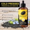 Aceite de Comino Negro Orgánico para Cabello, Aceite de Semilla