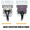 PLUSPOE 12V 30W Power Supply Driver TRIAC Dimmable Transformer for