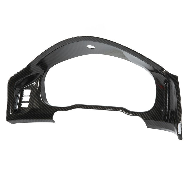Car Central Control Dashboard Cover Carbon Fiber Style Replacement for