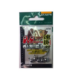 YARIE 616 Mebari Hayakaka 1.5g lead color 6 hook