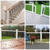 BLIKA 100 Pack Anti-UV Baluster Connectors for 3/4" OD Aluminum
