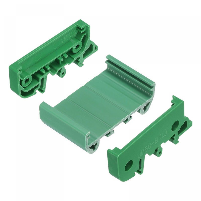 sourcing map DIN Rail Mount Carrier for 40mm x 50mm