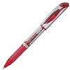 Pentel Energel Ballpoint Pen, 0.7mm Triangle Tip, Red Ink (BL57-B)