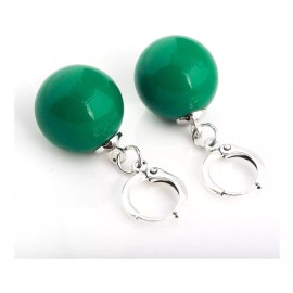 Dragon Ball Potaras Fusion Goku Aretes Perforación Verde E