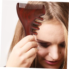 DOITOOL Natural Sandalwood Scalp Massager Sc Comfortable Scalp Massage Comb Promotes Blood Circulation Relieves Headaches