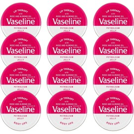 Vaseline Bálsamo labial 20 g/0.705 oz, rosa (Rosy Lips), 12x20g/0.705