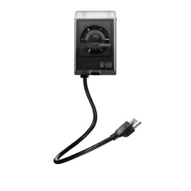 NSi RHB32RC Indoor/Outdoor 15-Amp Plug-in Heavy Duty Mechanical Timer, Clear Cover