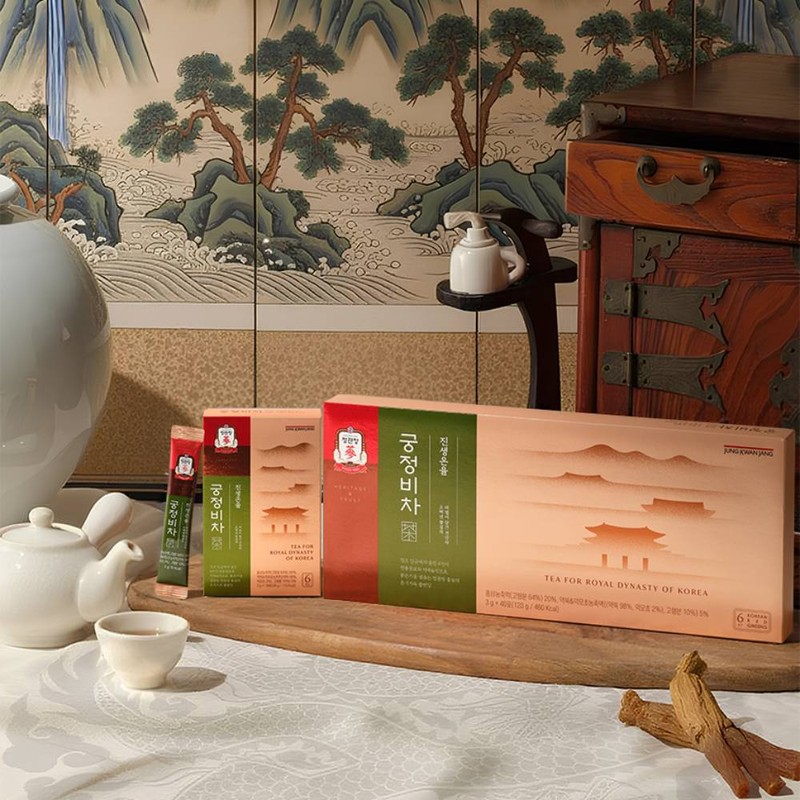 Cheongkwanjang Gungjeongbicha Ginseng Onyul 3g 40 packs / 정관장 궁정비차