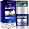 Uocasi Car Windshield Washer Tablets, Effervescent Multi-Functional for Windows, Screen,