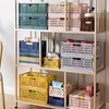 EURXLQ Pack of 6 Folding Boxes, 43 x 29 x