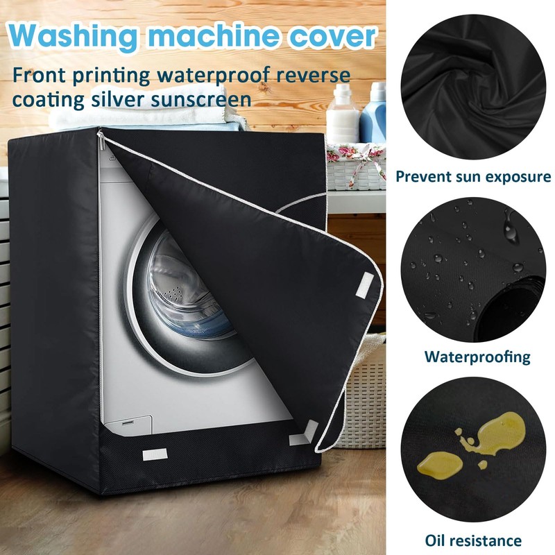 Ericlin 2-Pack Washer and Dryer Covers: Waterproof and Dustproof. Features