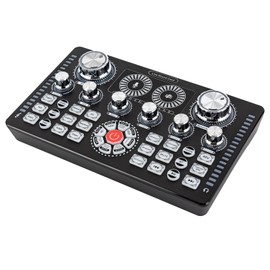 PIOJNYEN Live Sound Card, Professional Audio Mixer, Bluetooth Sound Board，For Podcasting,Live sound,recording Studio and Gaming