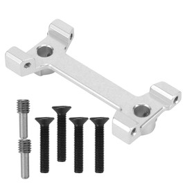 Rear Suspension Bracket Shock Absorbers Mount Fit for Axial SCX10 III AX103007 1/10 RC CarSilver