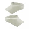 YHMTIVTU Saddle Smoke Heat Shield Air Deflectors For Harley Softail