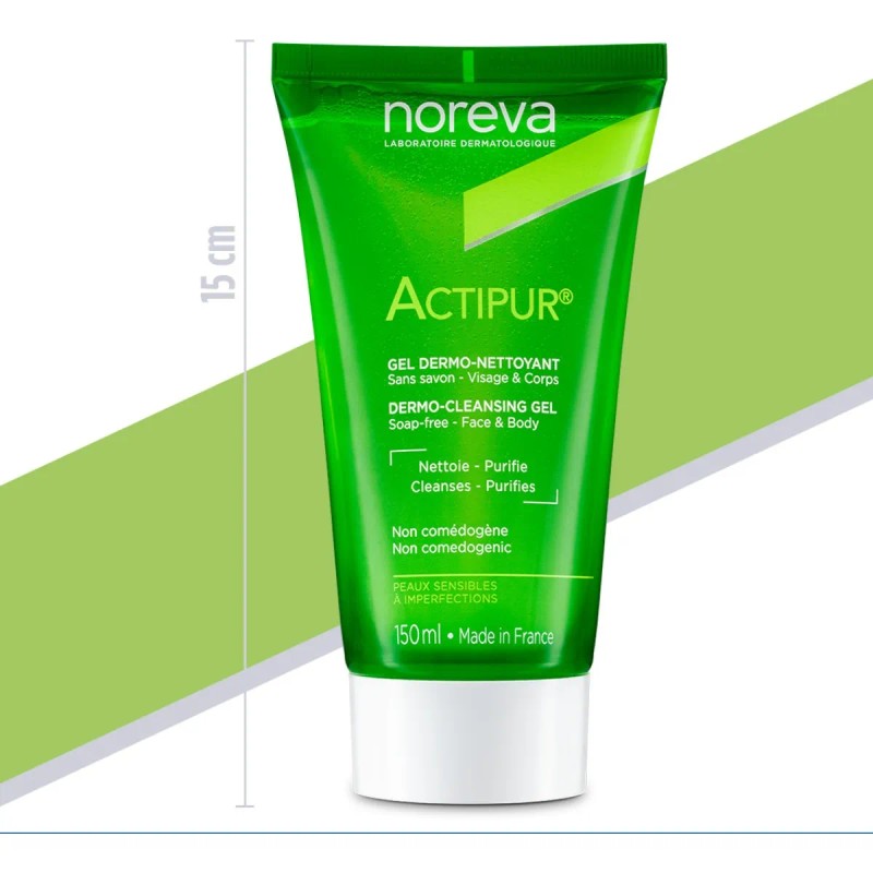 Gel Dermo-limpiador Noreva Actupur Piel Sencible Acné 150ml