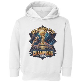 2025 Champions Trophy Inspired - Bball Fans Toddler Hooded Sweatshirt (White, 2T)