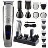 6-in-1 Electric Beard Trimmer and Hair Clipper Set for Men,