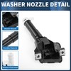INFINAUTO Headlight Washer Nozzle Front Driver Side Headlight Headlamp Washer