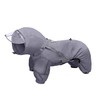 WOOFO Full-Coverage Dog Raincoat, Full Wrap Design for Full Protection,