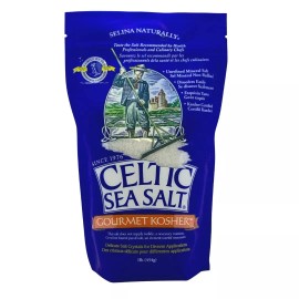 Gourmet Celtic Sea Salt Gourmet Kosher, 16 Ounce