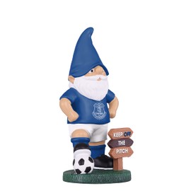FOCO EPL Everton Football Premier League Championship Keep Off The Pitch Garden Gnome Ornament Indoor/Outdoor…