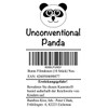 Unconventional Panda Colourful Film Canisters - Sturdy Plastic - for
