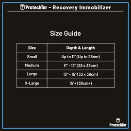 ProtechTor™ Recovery Sling Immobiliser provides support, stabilization, and restricted movement for postoperative care, including rotator cuff repairs, Bankart procedures, capsular shifts, dislocations, and soft tissue strains. (Medium)