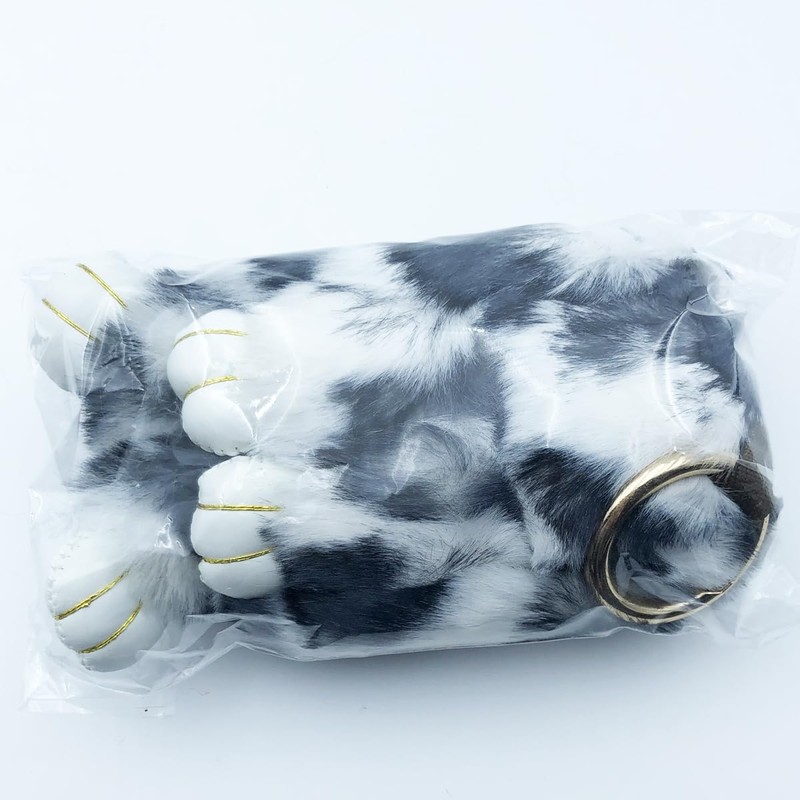 Sqzrpomddy Keychain, Keychain, Cute, Leopard Pattern, Fluffy, Keyring, Hanging Bag,