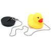Bathtub Plug with Stainless Steel Ball Chain 45mm, Rubber Floating