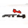 Auto 4PCS Grill Door Rear Matte Black AT4 OVERLAY Emblems