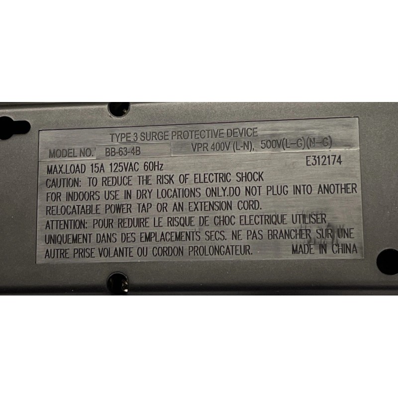 Smart Strip Energy Saving Surge Protector Tier One ECG-7MVR Set