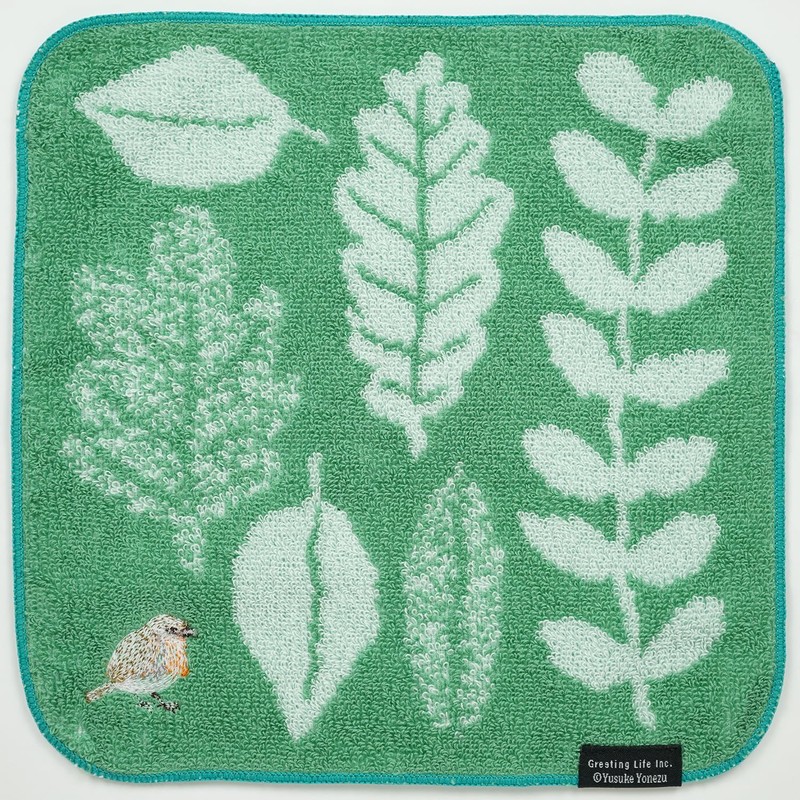 Greeting Life Yusuke Yonezu Hand Towel Tri YZZ-433 Green