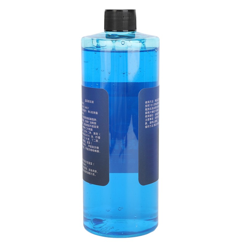 500ml Tattoo Cleaner Soap Highly Concentrated Tattoo Healing Aftercare Blue