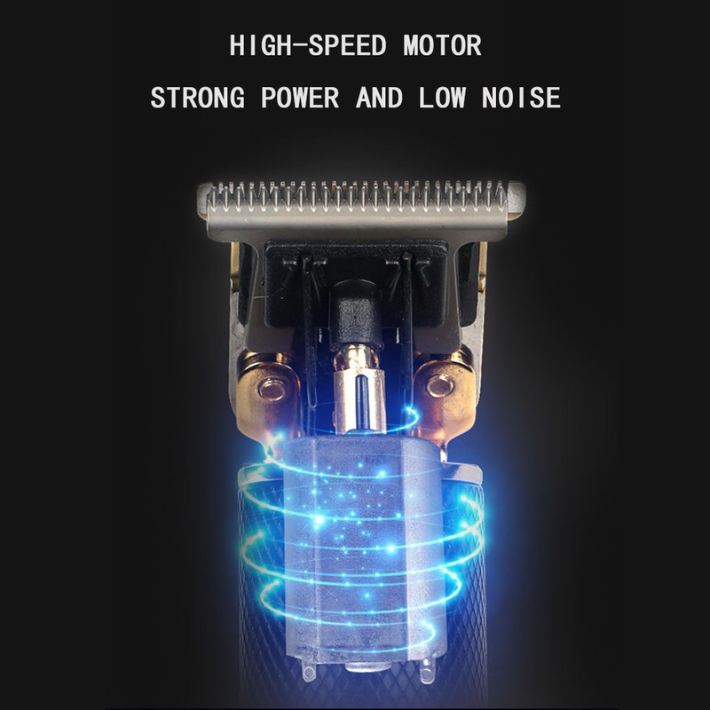 Rechargeable Hair Trimmer Men Hair Clipper Barber Finishing Hair Cutting