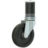 Shepherd Regent Series 4" Diameter Hard Rubber Wheel Swivel Caster,