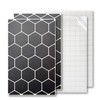 Luxshield Reflector Sticker Set – Hexagon Large – for Bicycle,