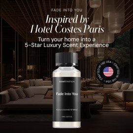 Fade Into You Essential Diffuser Oil – Opulent Resort-Style Aroma, Luxury Fragrance Oil for Ultrasonic & Waterless Diffusers, Notes of Sandalwood, Vanilla & Amber| 4.05 fl oz, 120 mL
