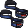 Shelly Weight Lifting Straps Figure 8 with Padded Cuff Wrist